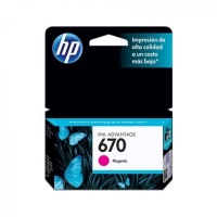Cartucho Hp 670 Magenta Cz115ab