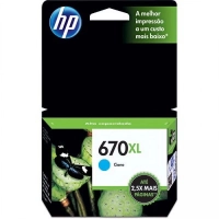 Cartucho Hp 670xl Azul Cz118ab 7,5ml