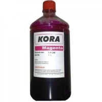 Tinta Hp Corante Kora Magenta 1lt