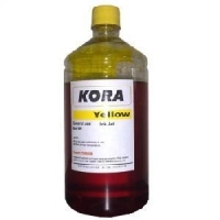 Tinta Hp Corante Kora Amarela 1lt