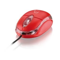 Mouse Usb Multilaser Classic Vermelho Mo003