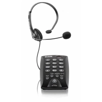 Telefone Elgin C/ Headset Ajust�vel Hst-6000
