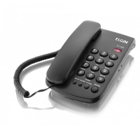 Telefone Elgin com Fio Preto Tcf2000