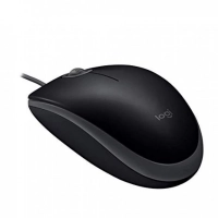 Mouse Usb Logitech M90 com Fio Cinza