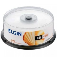 Cd-rw Elgin 80min/700mb com 25 Unidades