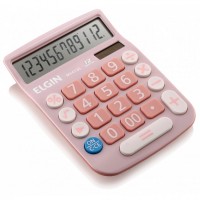 Calculadora de Mesa Elgin 12 Dgitos Mv4130 Rosa