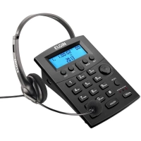 Telefone Elgin C/ Headset Ajust�vel C/ Identificador de Chamadas Hst-8000