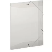 Pasta Pl�stica Of�cio C/ El�stico Acp Cristal Lombo 20mm Pacote C/ 10 Unidades 1022