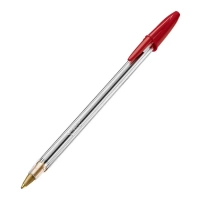 Caneta Bic Cristal Vermelha Ponta Mdia Unidade