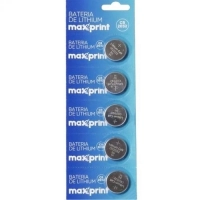 Bateria 3v Cr2032 Maxprint Cartela C/ 5 Unidades
