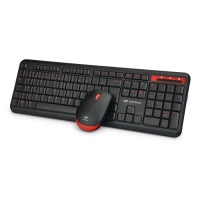 Teclado e Mouse Wireless K-w100bk C3tech