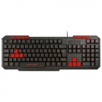 Teclado Usb Multilaser Tc242 Gamer Slim Vermelho