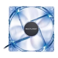 Cooler para Gabinete 12x12cm com Led Azul Multilaser Ga135