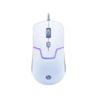 Mouse Usb Hp Gamer M100 1600dpi Led Branco