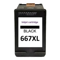 Cartucho Compat�vel Hp 667xl Preto