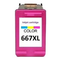 Cartucho Compat�vel Hp 667xl Color