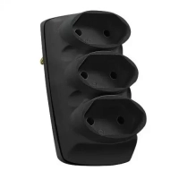 Multiplicador de Tomada Preto 2p3t 10a Techna