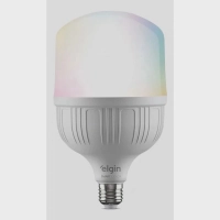 Lampada Led Elgin Rgb Bulbo 20w Inteligente Smart Wi-fi