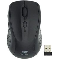 Mouse Wireless C3tech Bateria+rc/Nano M-bt12bk Preto