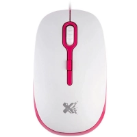 Mouse Usb Soft Rosa 1200dpi Maxprint