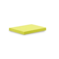 Bloco Adesivo Maxprint Amarelo Neon 76mm X 102mm 100 Folhas