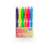 Caneta Marca Texto Lumis C/ 6 Cores