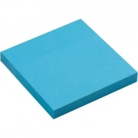 Bloco Adesivo Maxprint Azul Neon Grande 76mm X 102mm 100 Folhas