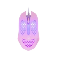 Mouse Geek pro Series com Fio Usb2.0 Rosa