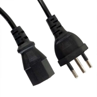 Cabo de For�a 2p+t X 0,75mm2 de 3m Megatron