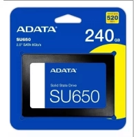 Ssd Adata 240gb Su650 Sata3 2,5 7mm Leitura 520mb/S Asu650ss-240gt-r