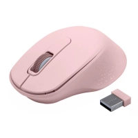 Mouse Wireless e Bluetooth C3tech Bt Rc/Nano M-bt200pk Rosa
