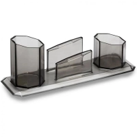 Porta Caneta Triplo Fume Maxcril