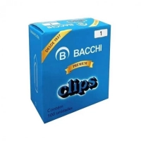 Clips N�1 Bacchi Galvanizado Cx 100un