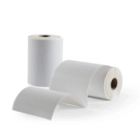 Bobina Etiqueta Couche E-commerce Serrilha 100mmx150mm 200 Etiquetas