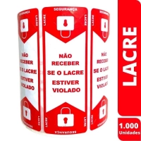 Etiqueta Couche Lacre Delivery 100mmx35mm 1000 Etiquetas