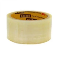 Fita Adesiva 45mmx45m 5802 Hot Melt Transparente Scotch 3m