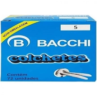 Colchete 05 Bacchi Caixa com 72un