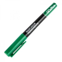 Marcador Permanente 4mm Verde Go Office