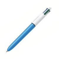 Caneta Esferografica Bic Retratil 1.0 Mm 4 Cores