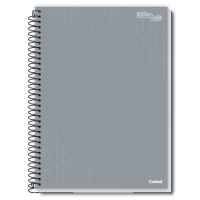 Caderno Universitario 160fls 10m Espiral C/D Credeal 200x275mm Cores Sortidas