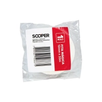 Fita Magica Sooper 12mmx33m Branco Translcido.