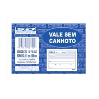 Bloco Vale Sem Canhoto 6752 Sao Domingos 50fls