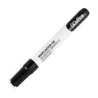 Marcador para Quadro Branco Go Office Preto Recarregavel
