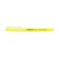 Caneta Marca Texto Needs Amarela Maxprint Ponta Poliester