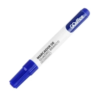 Marcador para Quadro Branco Go Office Azul Recarregavel
