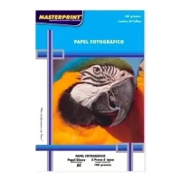 Papel Foto Neutro Brilhante 180g A4 50 Folhas Masterprint