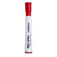 Marcador Quadro Branco Vermelho Mark Maxprint Ponta Poliester Unidade