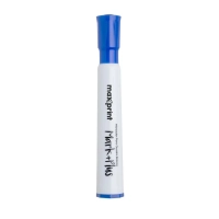 Marcador Quadro Branco Azul Mark Maxprint Ponta Poliester Unidade