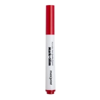 Marcador Quadro Branco Vermelho Mark Slim Maxprint Ponta Poliester Unidade