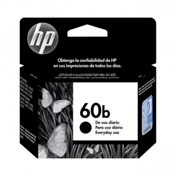 Cartucho Hp 60b Preto Cc636wb
